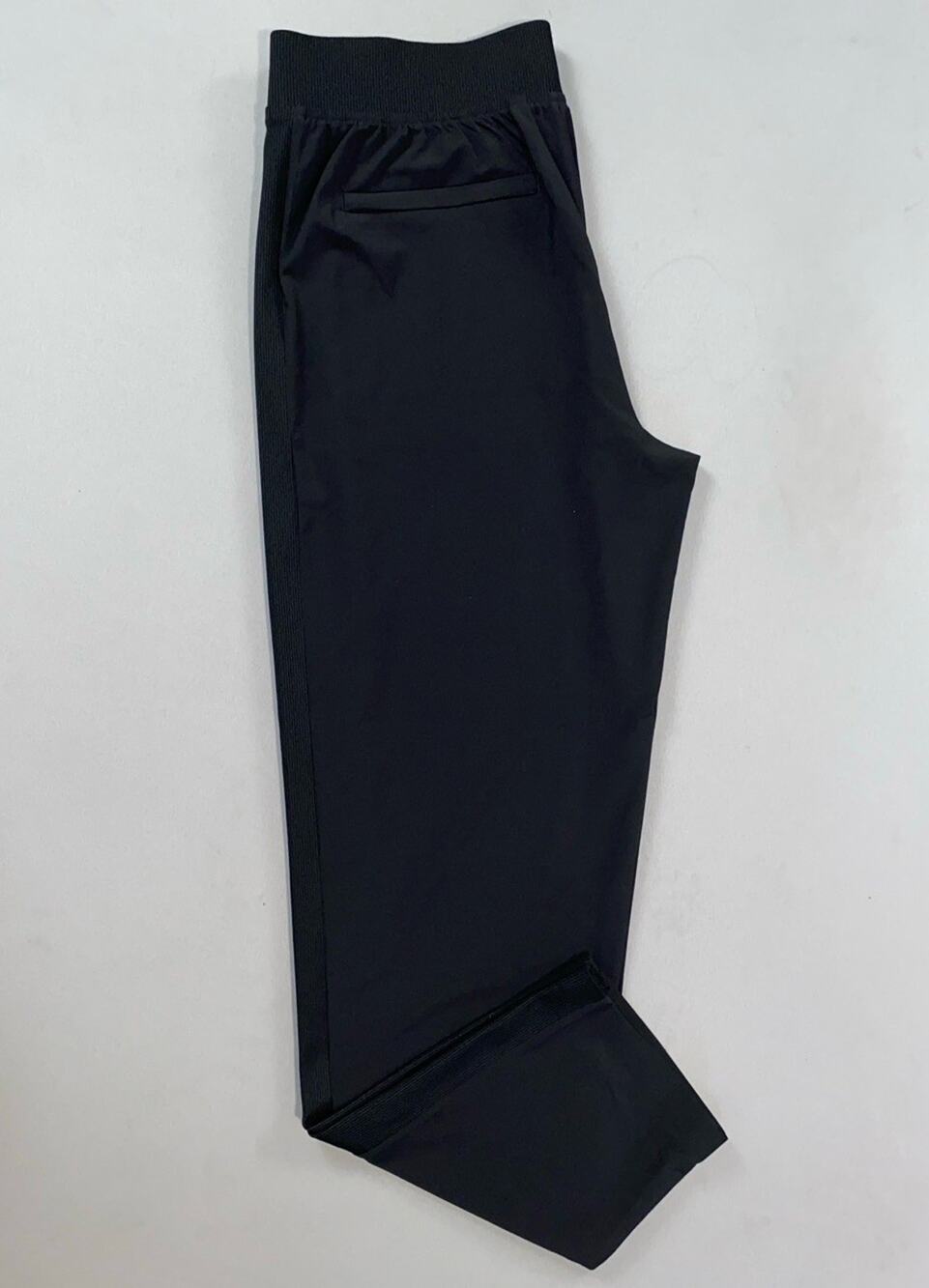 Athleta Pull On Stretch Brooklyn Ankle Mid Rise Pants. Black, Women's 4. MINT!